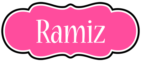 Ramiz invitation logo