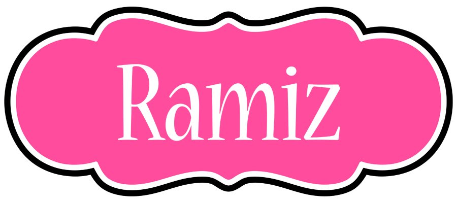 Ramiz invitation logo