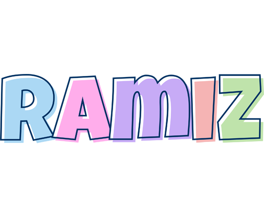 Ramiz pastel logo