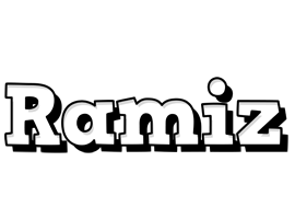 Ramiz snowing logo