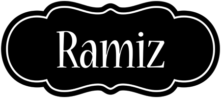 Ramiz welcome logo