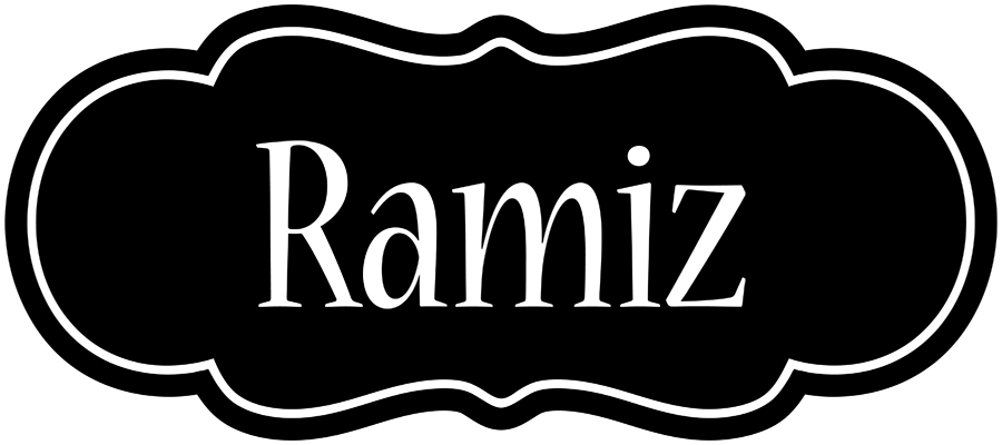 Ramiz welcome logo