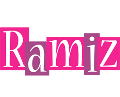 Ramiz whine logo