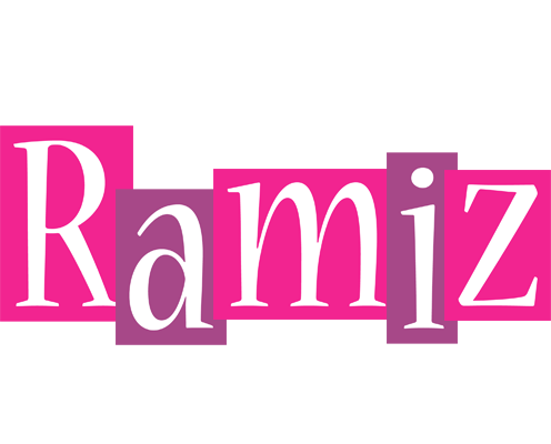 Ramiz whine logo