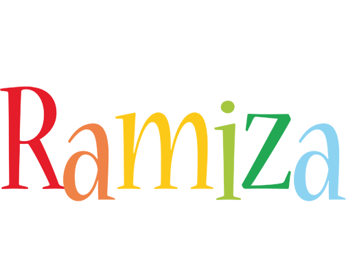 Ramiza birthday logo