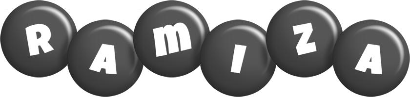 Ramiza candy-black logo