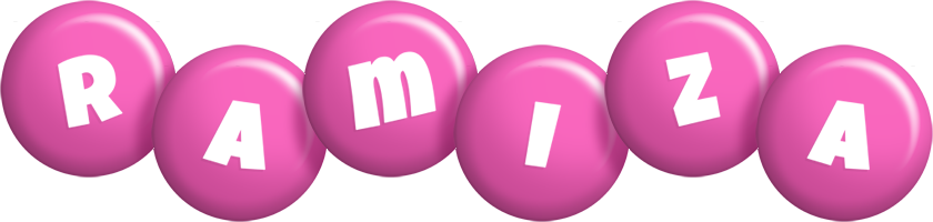 Ramiza candy-pink logo