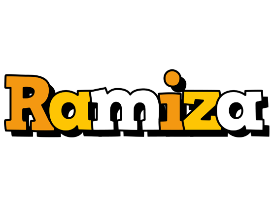 Ramiza cartoon logo