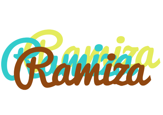 Ramiza cupcake logo