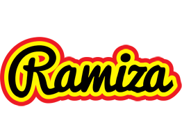 Ramiza flaming logo