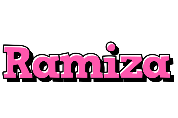 Ramiza girlish logo