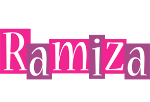 Ramiza whine logo