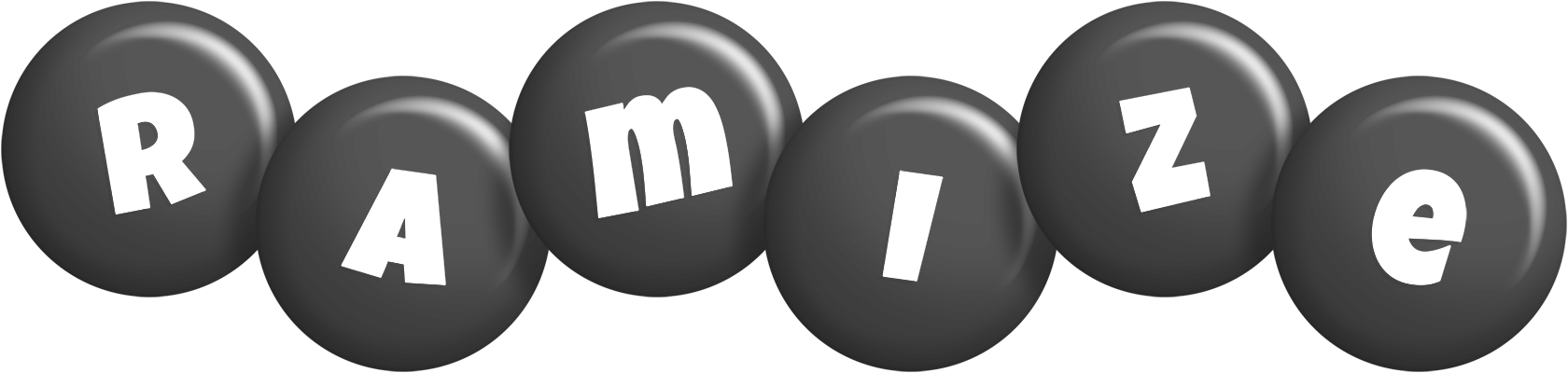 Ramize candy-black logo