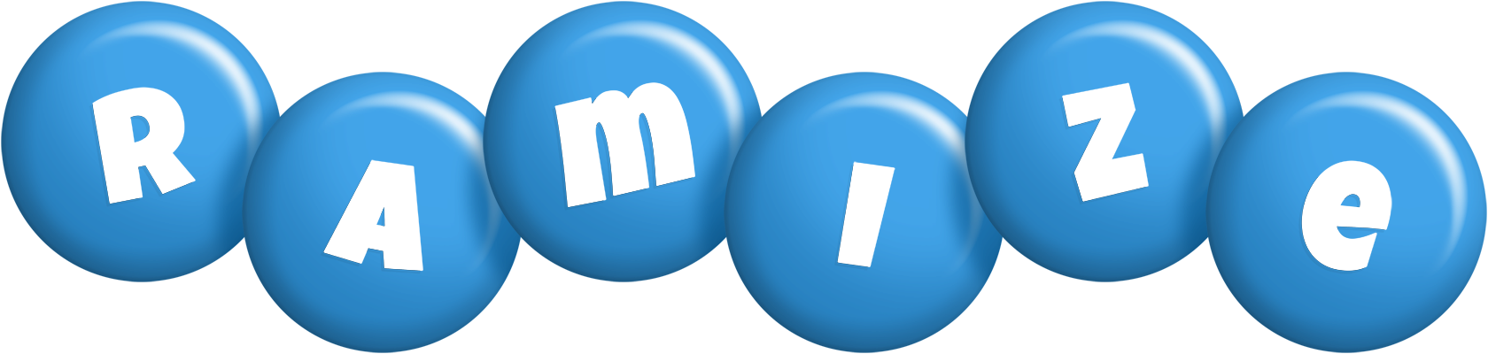 Ramize candy-blue logo