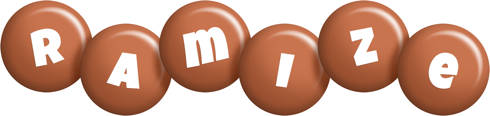 Ramize candy-brown logo