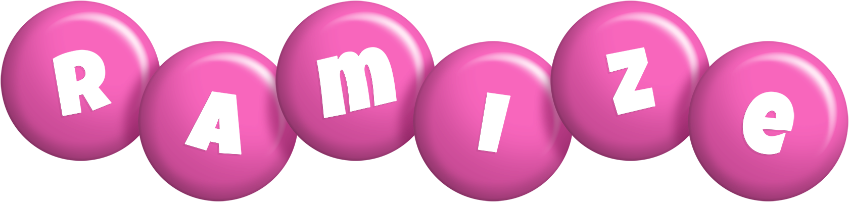 Ramize candy-pink logo