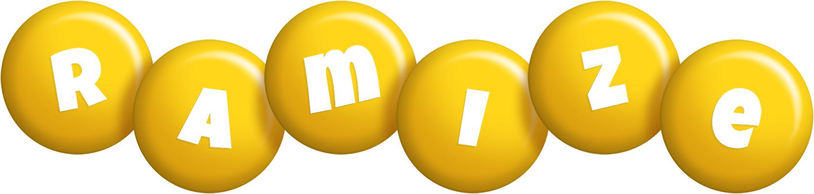 Ramize candy-yellow logo