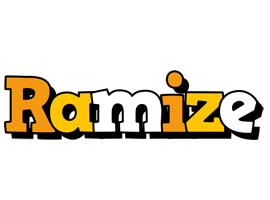 Ramize cartoon logo