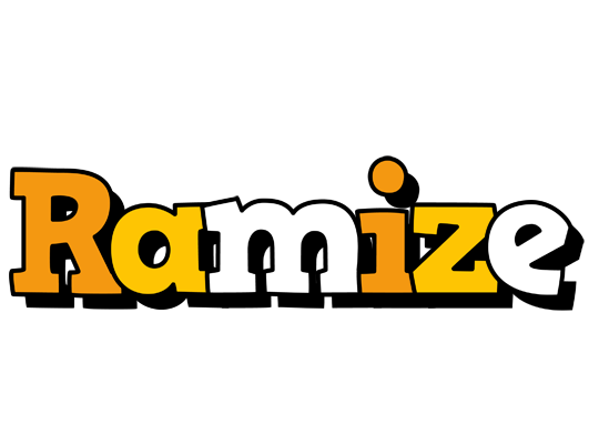 Ramize cartoon logo