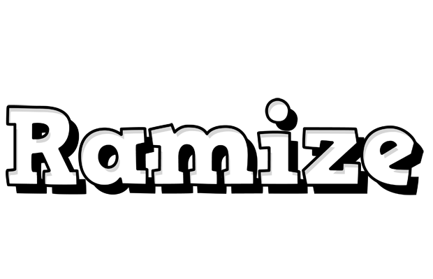 Ramize snowing logo