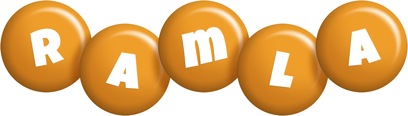 Ramla candy-orange logo