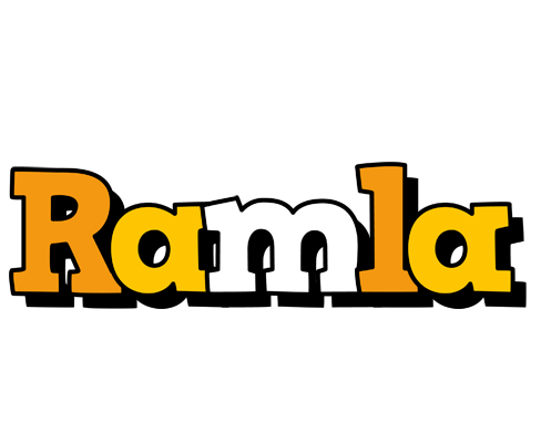 Ramla cartoon logo
