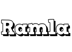 Ramla snowing logo