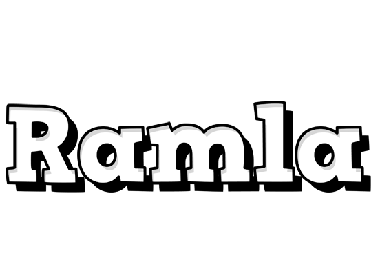 Ramla snowing logo