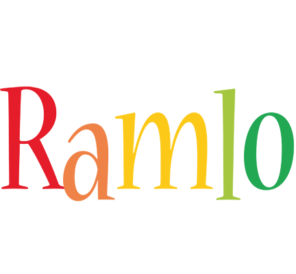 Ramlo birthday logo