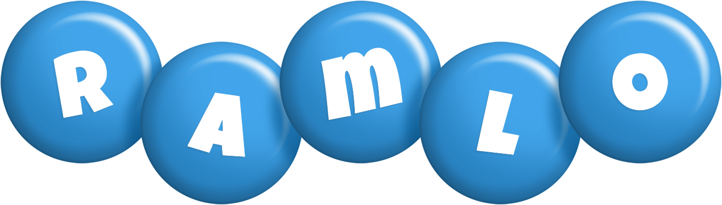 Ramlo candy-blue logo