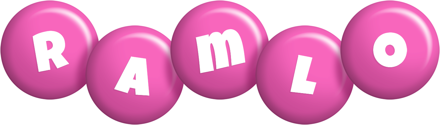 Ramlo candy-pink logo