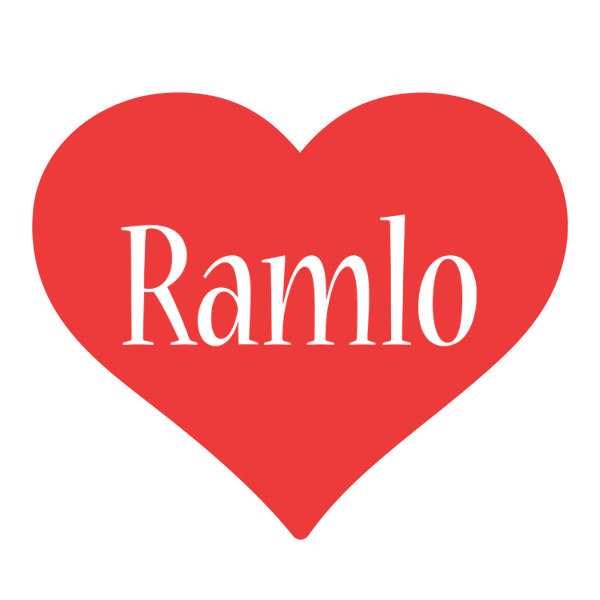 Ramlo love logo