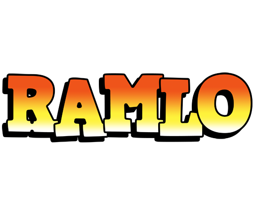 Ramlo sunset logo