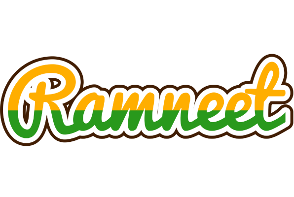 Ramneet banana logo