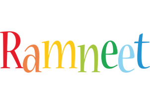 Ramneet birthday logo