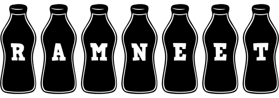 Ramneet bottle logo