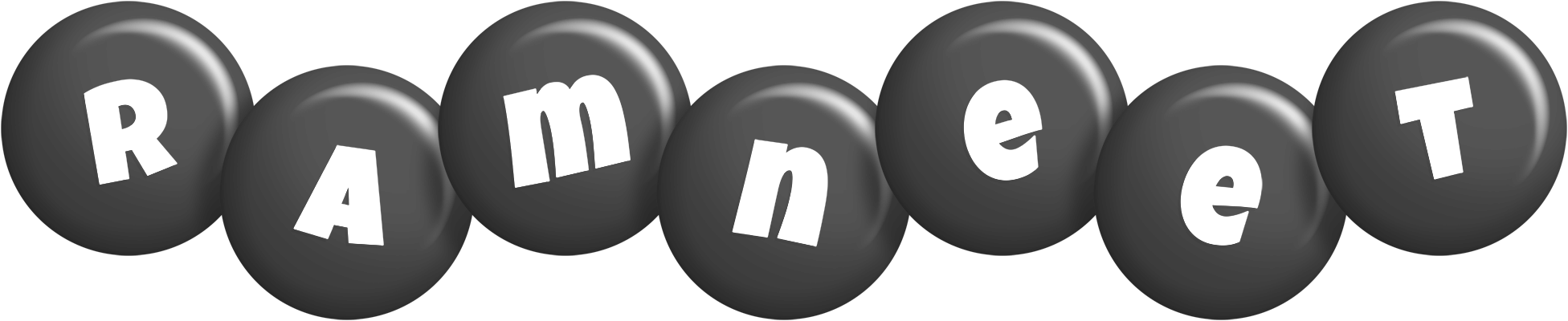 Ramneet candy-black logo