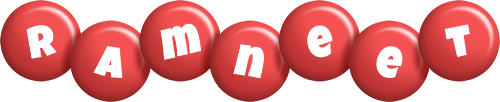 Ramneet candy-red logo