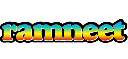 Ramneet color logo