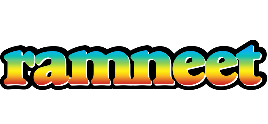 Ramneet color logo