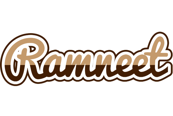 Ramneet exclusive logo