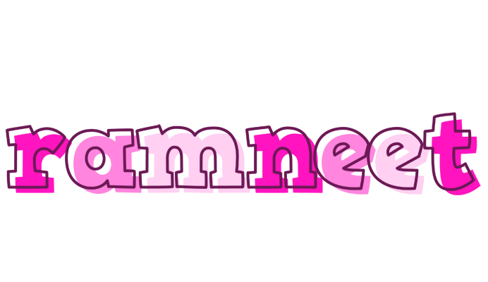 Ramneet hello logo