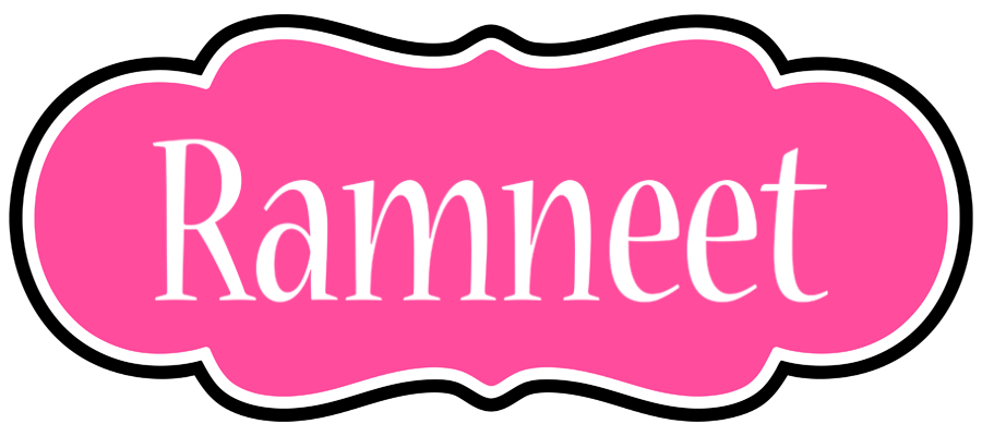 Ramneet invitation logo
