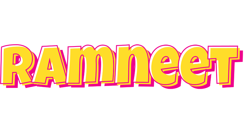 Ramneet kaboom logo
