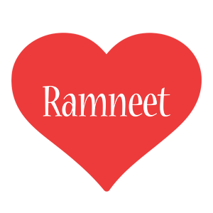 Ramneet love logo