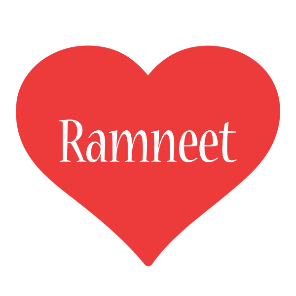 Ramneet love logo