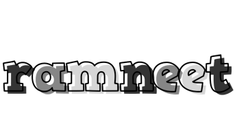 Ramneet night logo