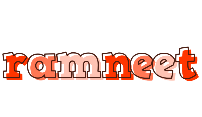 Ramneet paint logo
