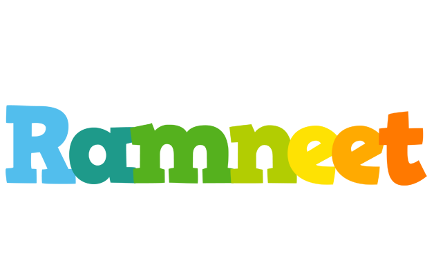 Ramneet rainbows logo