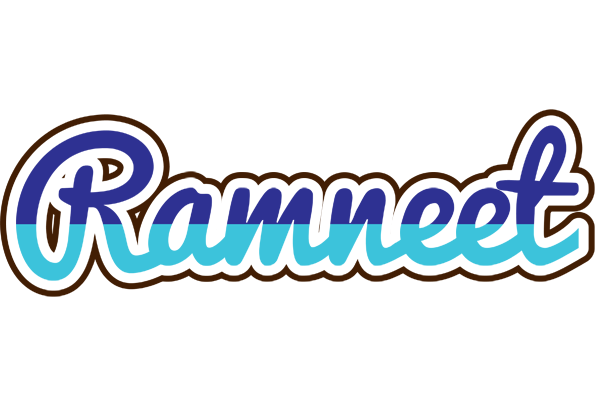 Ramneet raining logo